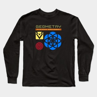 Sacred Geometry Divine Design. Hidden Harmony. Long Sleeve T-Shirt